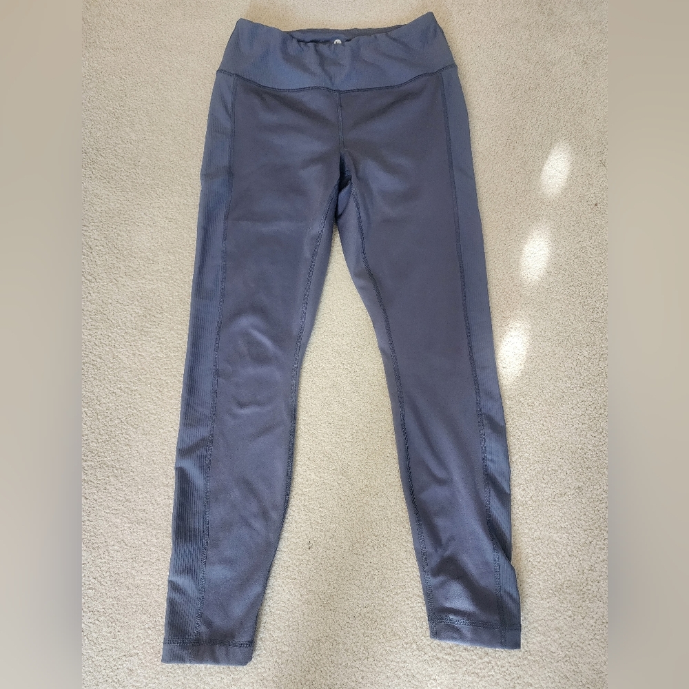 Slate blue leggings